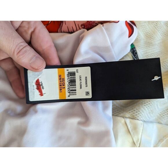 Rachel Roy lilac floral maxi gown crossover halter top sz small nwt - Picture 4 of 6